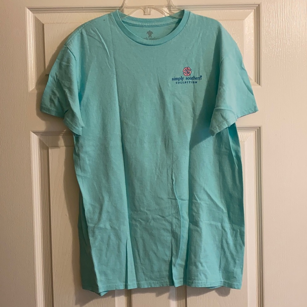 Simply southern crab tee shirt